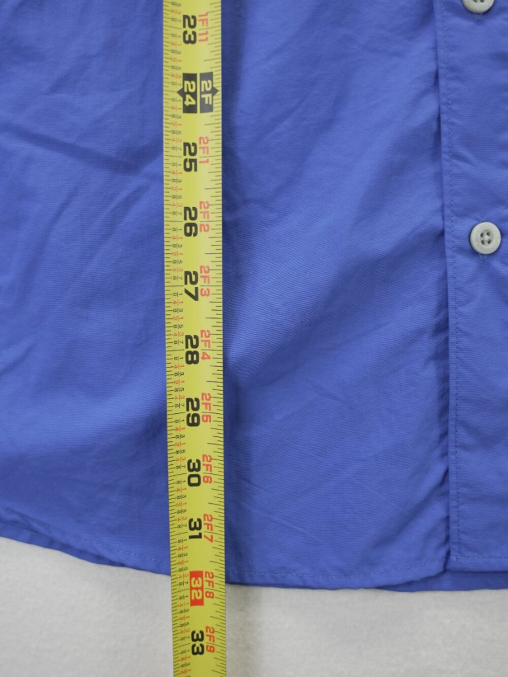 Columbia PFG Shirt Mens L Blue 100% Polyester Omni Shade Vented Fishing Ocean - Picture 4 of 10